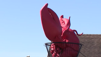 Iconic Chowder Pot III lobster up for auction