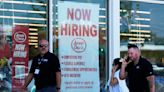 The number of Americans filing for jobless claims hits highest level in a year