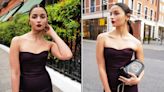 Gucci Cruise 2025: Alia Bhatt Skips Her Dewy Glow For Deep Lips And Bronzed Cheeks In London