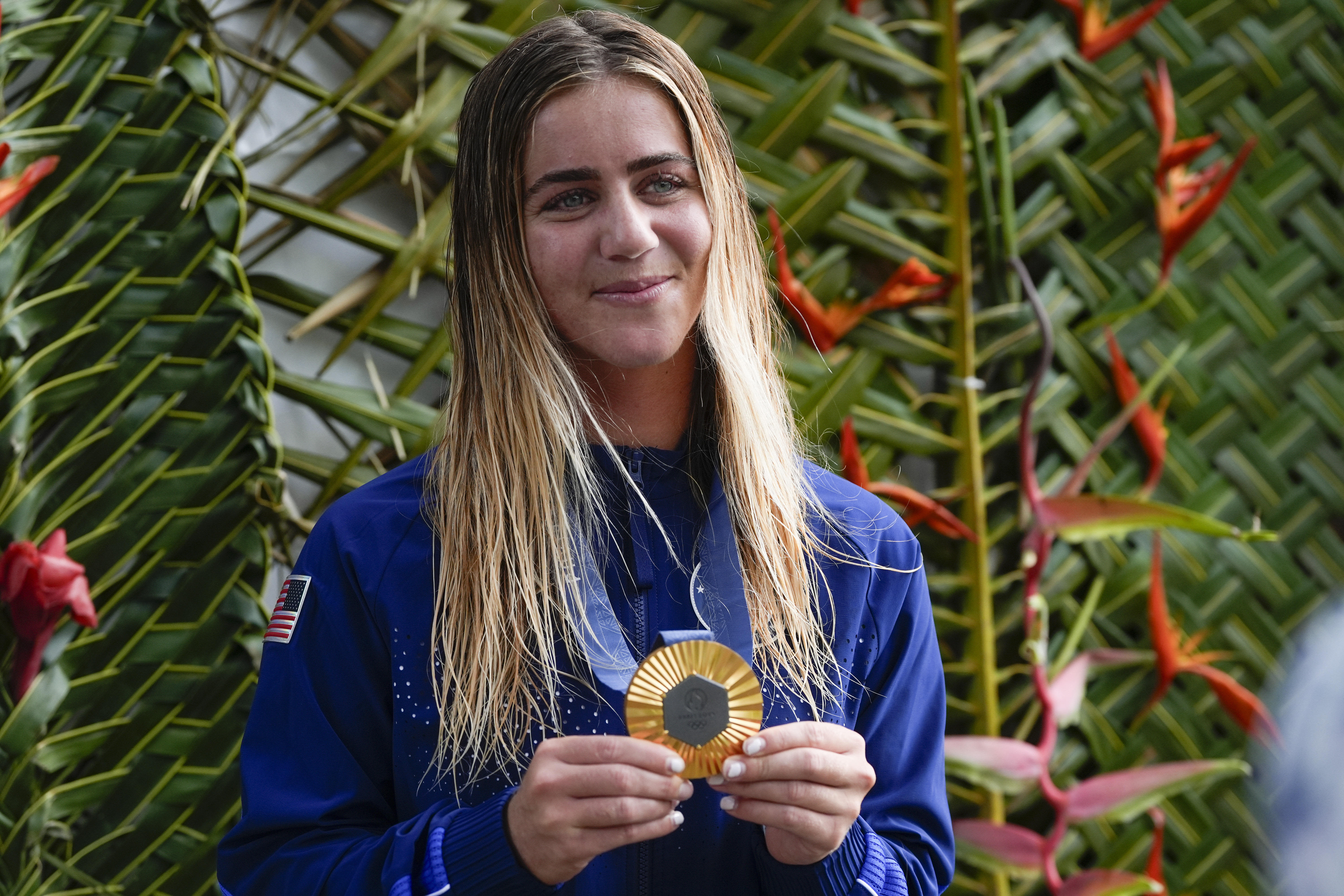 American surfer Caroline Marks on winning Olympic gold: "It feels surreal"