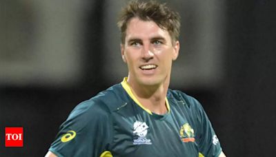 'I had no idea': Pat Cummins on his hat-trick against Bangladesh in T20 World Cup Super 8 clash | Cricket News - Times of India