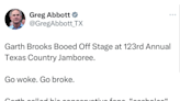 Greg Abbott mocked after falling for hoax story about Garth Brooks being booed off stage