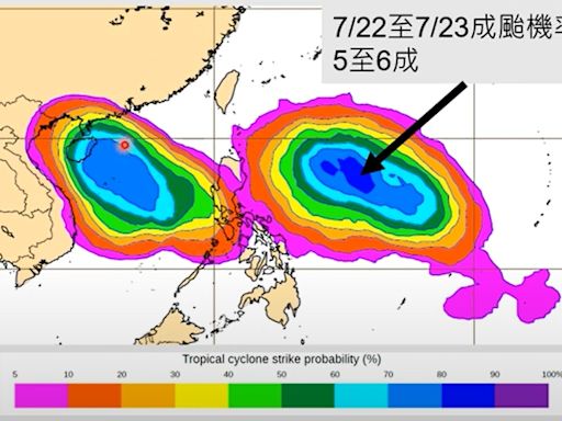 預估颱風「生成機率5至6成」 賈新興：7/23晚外圍環流恐影響台灣