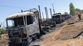 Ataque incendiario en el sur de Chile deja dos camiones quemados
