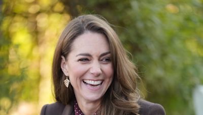 Kate Middleton hizo su primera visita pública sorpresa desde que terminó la quimioterapia