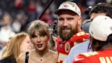 Travis Kelce was 'smiling and blushing' when Taylor Swift first watched him