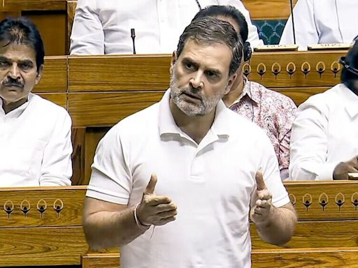 NEET 2024 row in Lok Sabha: Rahul Gandhi’s mic ‘switched off’; govt says ready for discussion but... | Mint