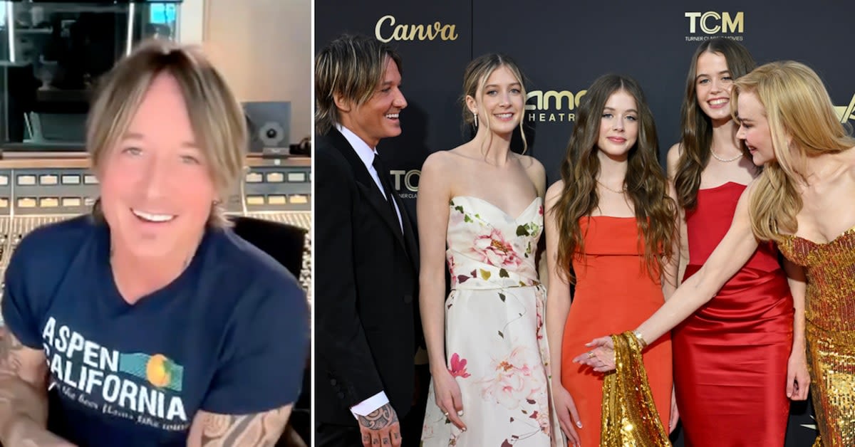 Keith Urban on Daughters’ Rare Appearance for Nicole Kidman’s Honor (Exclusive)