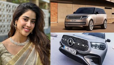 Janhvi Kapoor glams up her garage with Range Rover