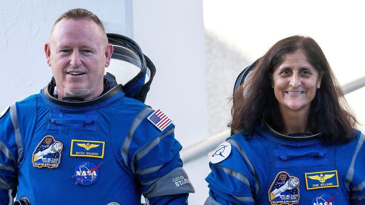 They went to space for eight days - and could be stuck until 2025