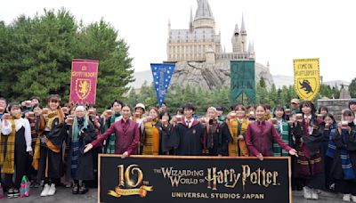 Harry Potter draws global fans to Universal Studios Japan, 10 years on