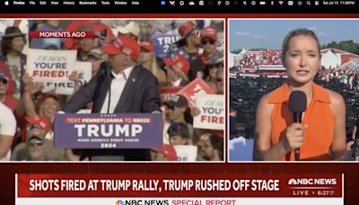 Here’s How the News Networks Covered the Trump Rally Shooting (Updated)