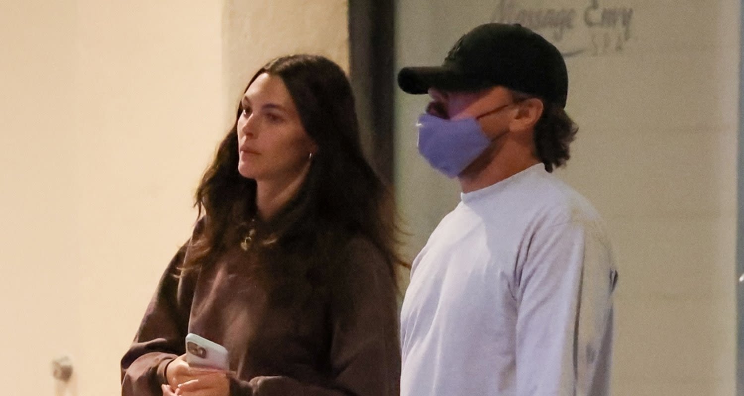 Leonardo DiCaprio & Girlfriend Vittoria Ceretti Grab Dinner in L.A. After She Films Steamy Fashion Ad with Theo James