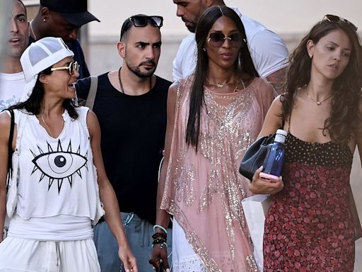 Naomi Campbell, 54, enjoys shopping spree during Ibiza getaway