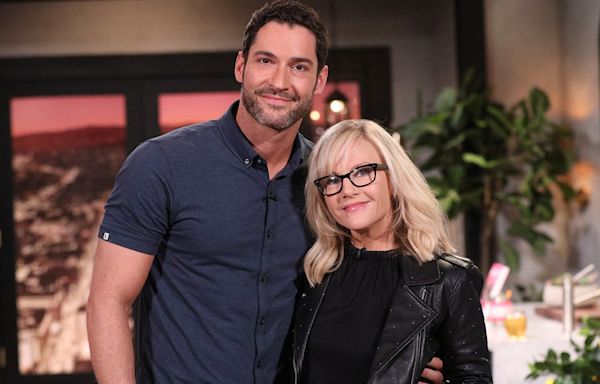 Rachael Harris Says She and Tom Ellis Have Discussed Doing a 'Lucifer' Rewatch Podcast (Exclusive)