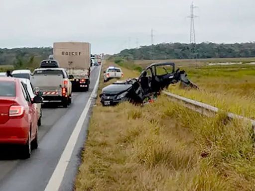Accidente fatal en Corrientes: murió una familia tras chocar de frente con una camioneta