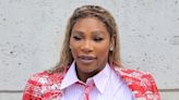 Serena Williams amazes in preppy corset and mini skirt