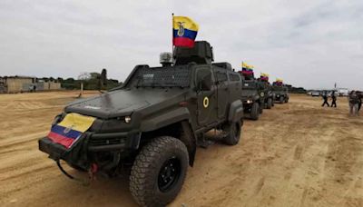 Con tanques militares Noboa llega a ciudad de Ecuador (+Fotos) - Noticias Prensa Latina