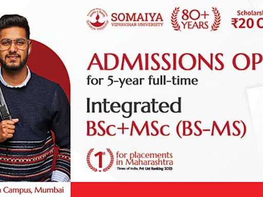 Admission Commences for SVU Mumbai’s Pioneering Bachelor of Science-Master of Science (BSMS) Integrated Programme