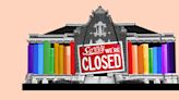 A cultural power struggle at an Iowa library casts a 'dark cloud' over a small town
