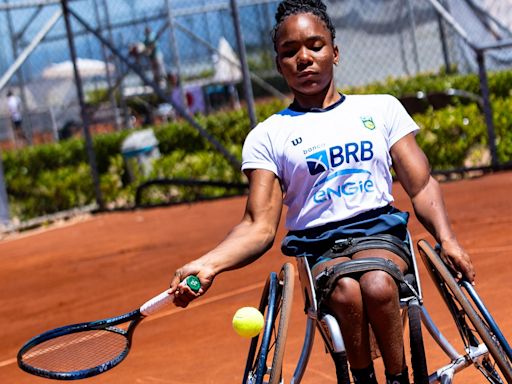 Vitória Miranda é vice no tênis em cadeira de rodas em Paris - TenisBrasil