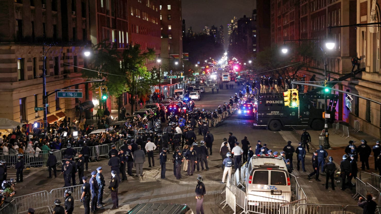 New York Lawmakers ‘Outraged’ After Cops Raid Columbia University