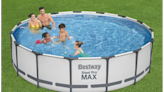 Yes, you can buy an above-ground pool at Amazon