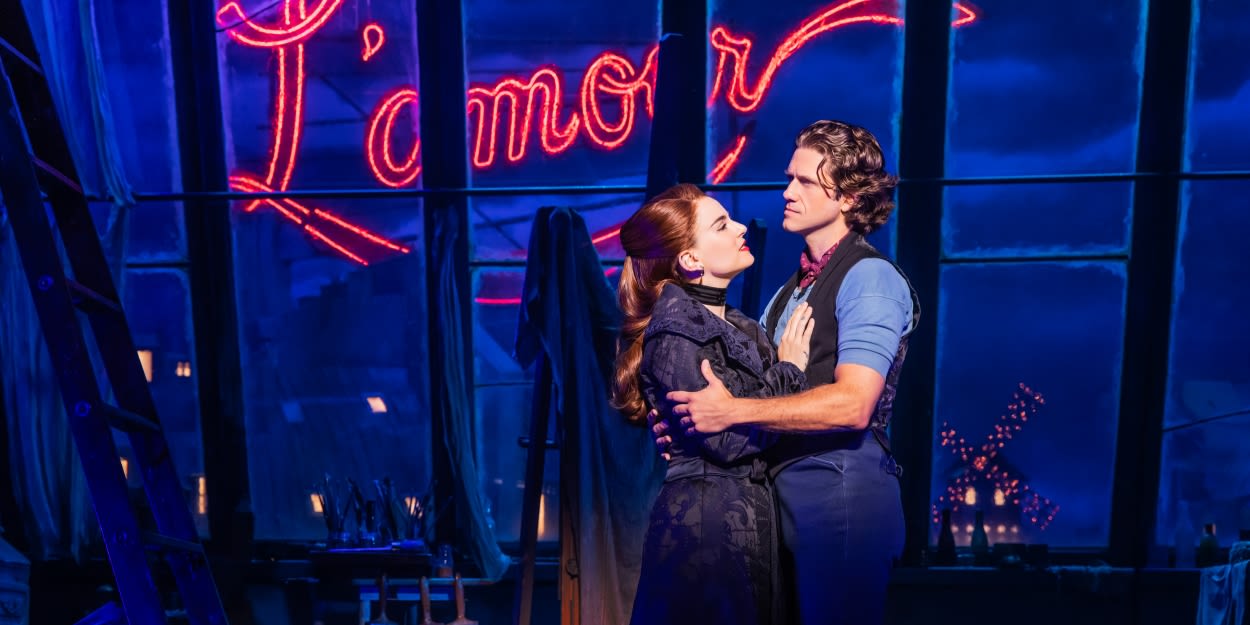 Photos: Aaron Tveit and Joanna 'JoJo' Levesque in MOULIN ROUGE! THE MUSICAL