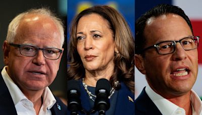 2024 Election live updates: Harris narrows VP picks to two and will announce her selection Tuesday morning