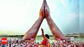 International Day of Yoga Celebrations in Varanasi | Varanasi News - Times of India