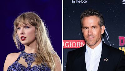 Taylor Swift Jokes Ryan Reynolds Is Her Godkids’ ‘Sperm Donor’ in Sweet Tribute