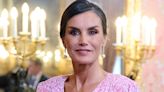 Queen Letizia's slinky dress looks like tin foil - in the best, most chic way