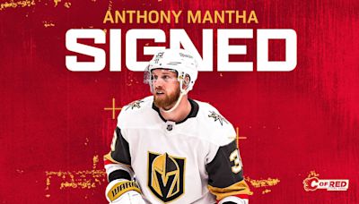 Flames Sign Forward Anthony Mantha | Calgary Flames