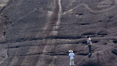 Descubren en el Orinoco grabados rupestres gigantes de miles de años