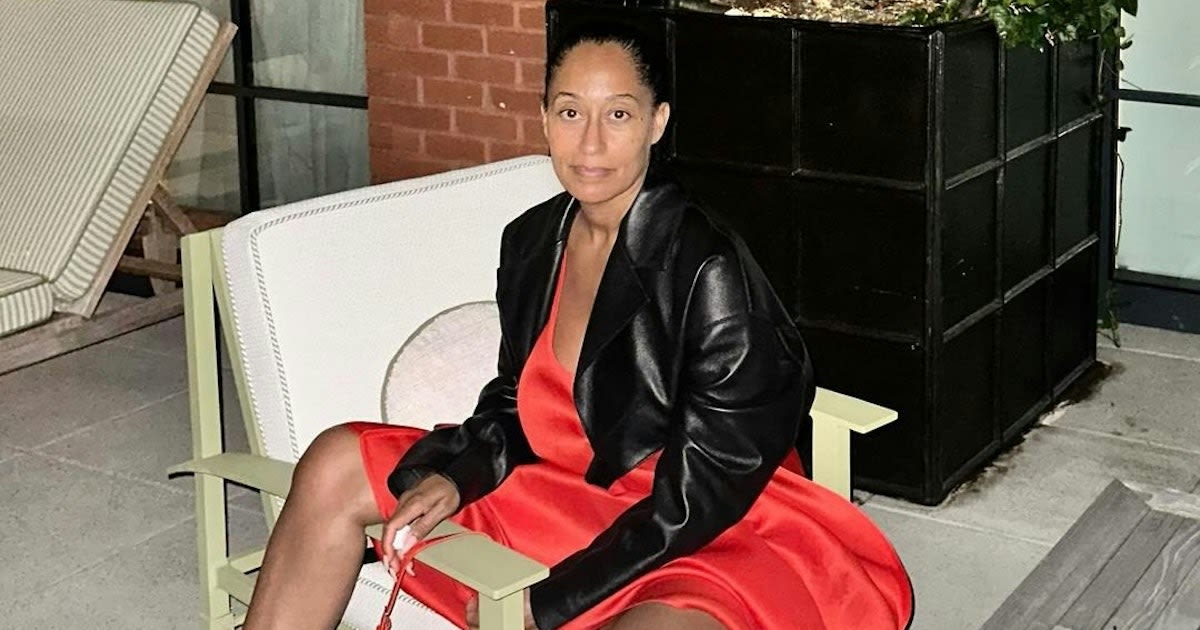 Tracee Ellis Ross's Sheer Red Bag Is This Summer's Hottest Accessory