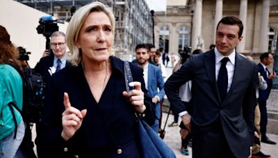Le Pen says National Rally will 'confront' any govt with leftist France Unbowed or Green ministers