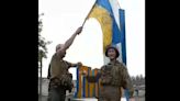 Ukrainian defenders show first video from liberated Lyman with Ukraines flag at entrance to city