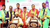 BM Education: BCU confers honorary doctorate to GR Vishwanath & MR Jayaram