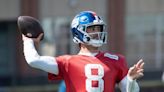 Giants QB Daniel Jones not participating in team drills