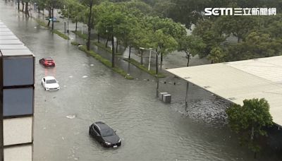 高雄淹大水災情慘爆！他曬「7張對比照」曝驚人景象 網狂讚：水退超快