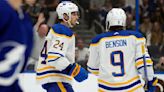 Dylan Cozens scores 2 goals as Sabres beat Lightning 4-2 to finish another disappointing season