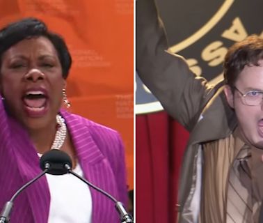 NEA president mocked for copying 'The Office' character Dwight Schrute in 'totally unhinged' speech