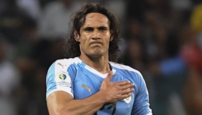 Edinson Cavani renunció a la selección de Uruguay a pocas semanas de la Copa América