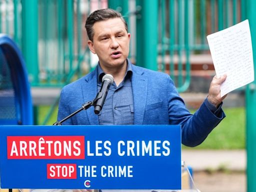 Poilievre says Ontario teenager's killing shows Liberal, NDP policies have failed