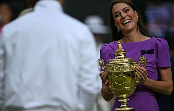 Kate Middleton Hands Out Trophies at Wimbledon in Joyous Comeback
