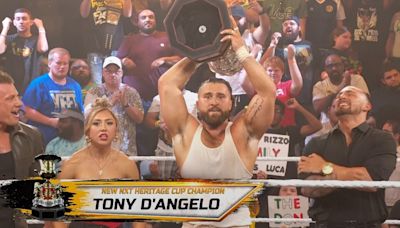 Tony D'Angelo gana la Heritage Cup en WWE NXT