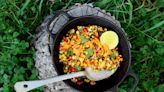 Esquites, a smoky Mexican street corn, is the perfect skillet-cooked, summer snack