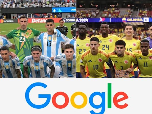 Colombia vs Argentina: Quién es el ganador de la Copa América 2024 según Google