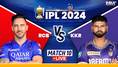 RCB vs KKR IPL 2024 Live Score: Bengaluru and Kolkata set to resume iconic rivalry at M Chinnaswamy