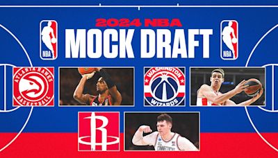 2024 NBA Mock Draft: Hawks take Alex Sarr with top pick; Donovan Clingan to Rockets